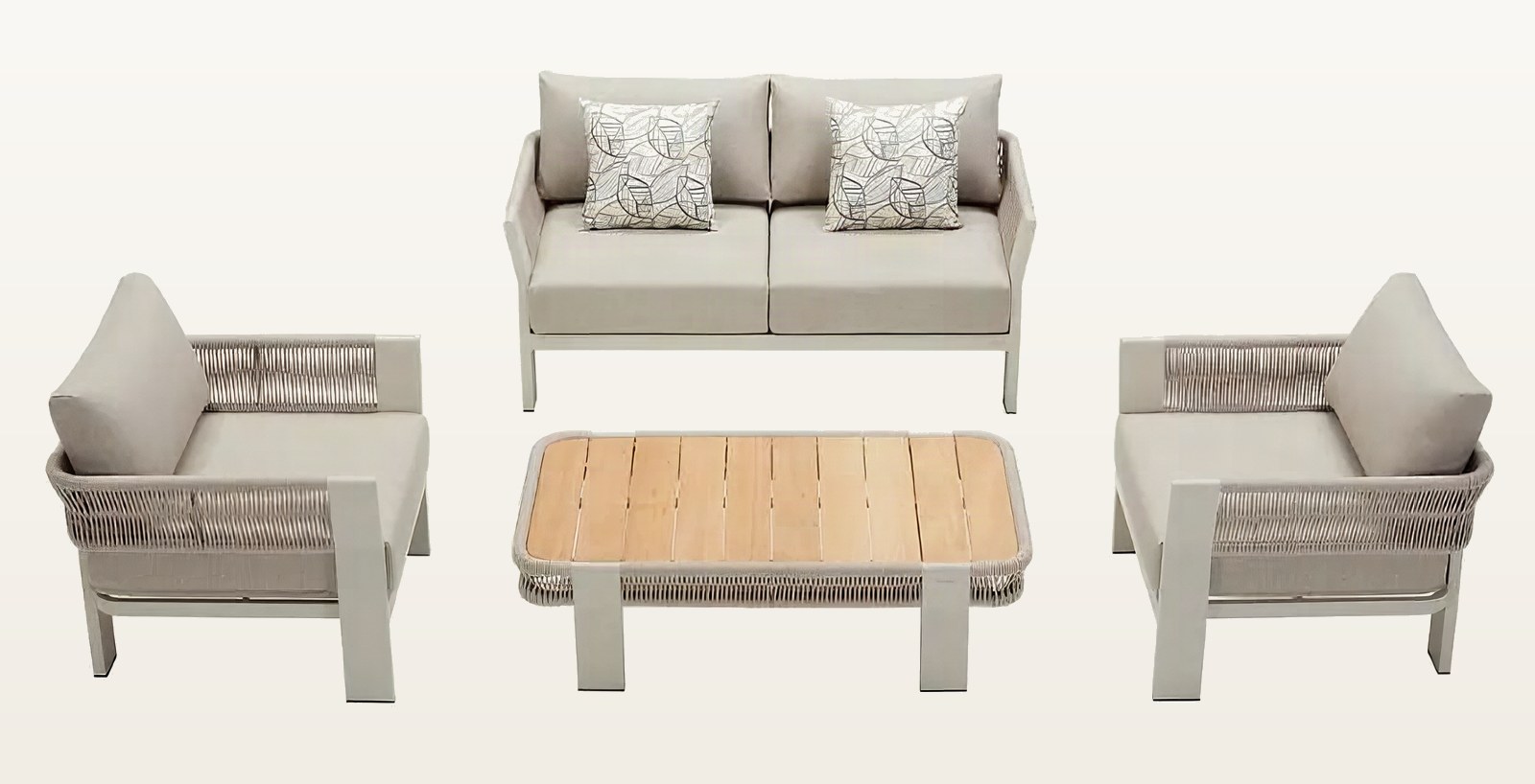 Borromeo Lounge Set — Beige