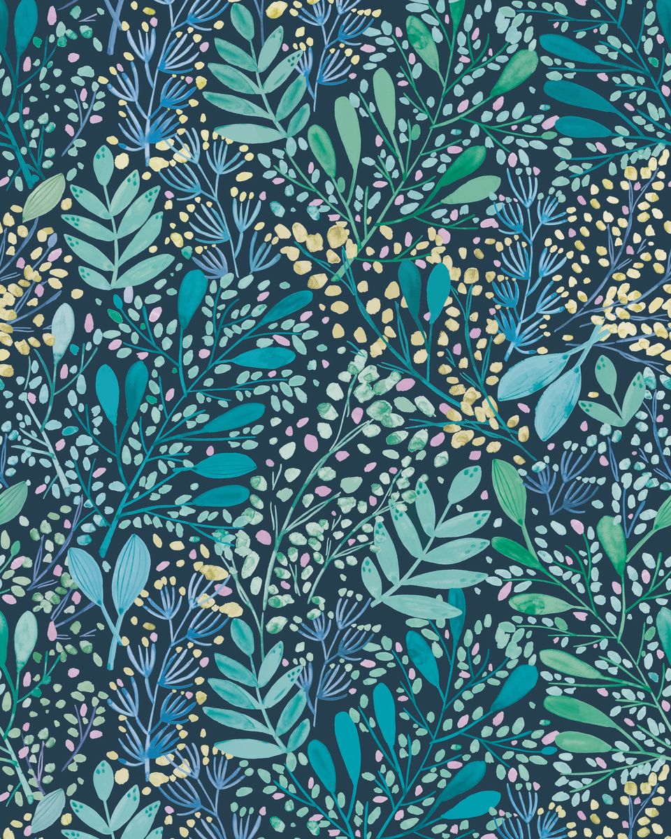Pimp My Wall Mural — Teal