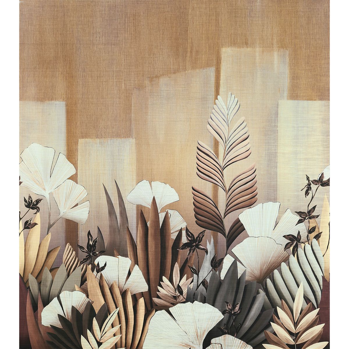 Exploration Mural — Taupe