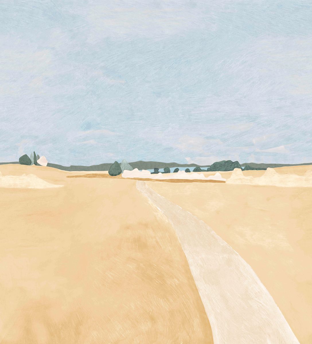 Panoramas 3 Mural — Oatmeal