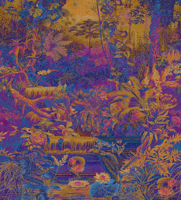 Murals Decor 201 Mural — Plum